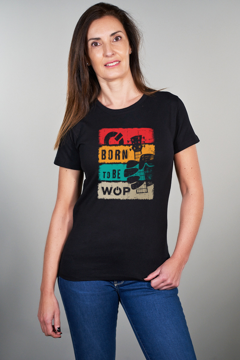 Camiseta 'Born to be WOP' Mujer - Imagen 2