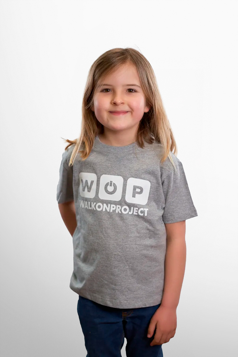 Camiseta WOP gris Kids