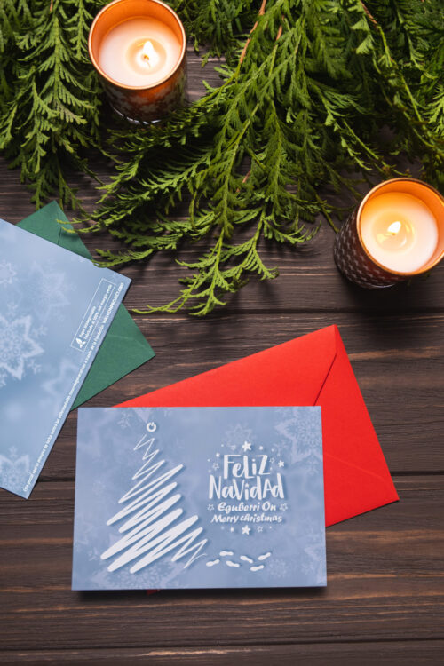 Postal de navidad WOP