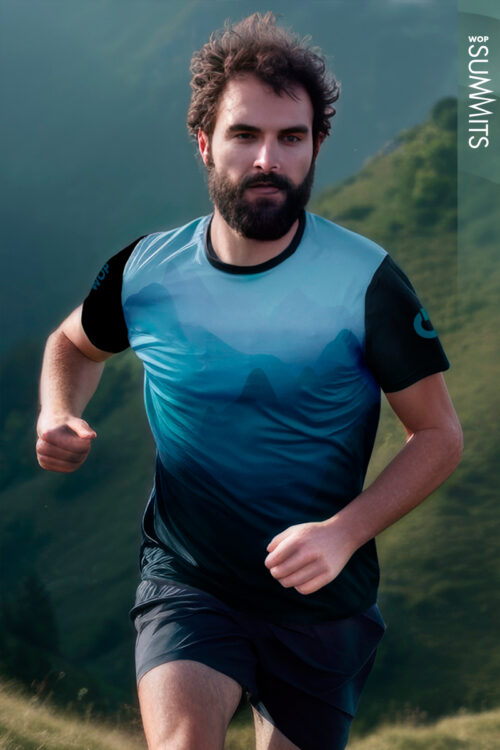 Camiseta técnica Peaks   Hombre