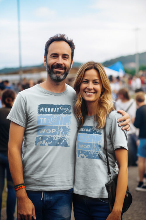 Camiseta Highway to WOP   Unisex