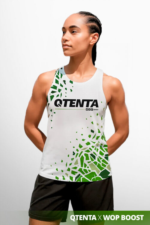 Camiseta técnica de tirantes No excuses   Mujer
