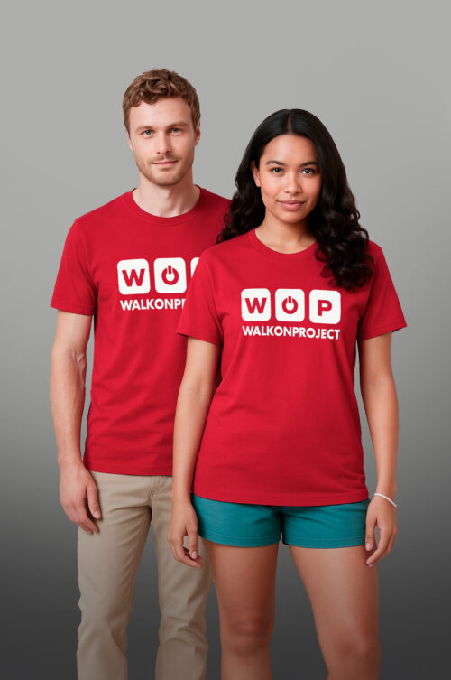 Camiseta WOP Roja   Unisex
