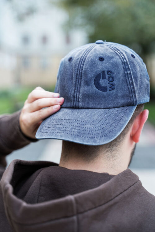 Gorra vintage WOP Azul