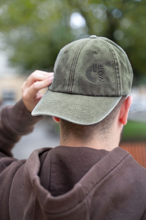Gorra vintage WOP Verde