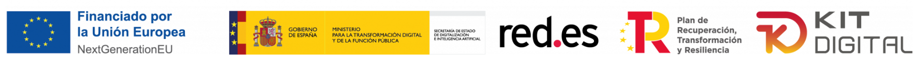 Banner Kit Digital Fondos NextGenerationEU para Tienda WOP: Ropa y complementos con fin social