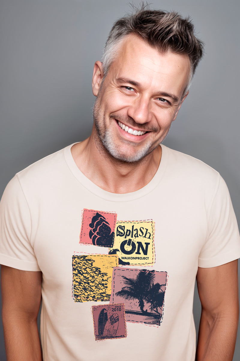 Camiseta 'Splash On' Unisex - Imagen 3