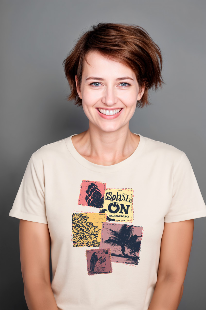 Camiseta 'Splash On' Unisex - Imagen 2