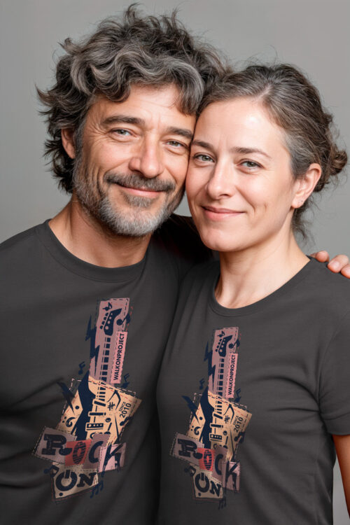 Camiseta Rock On   Unisex