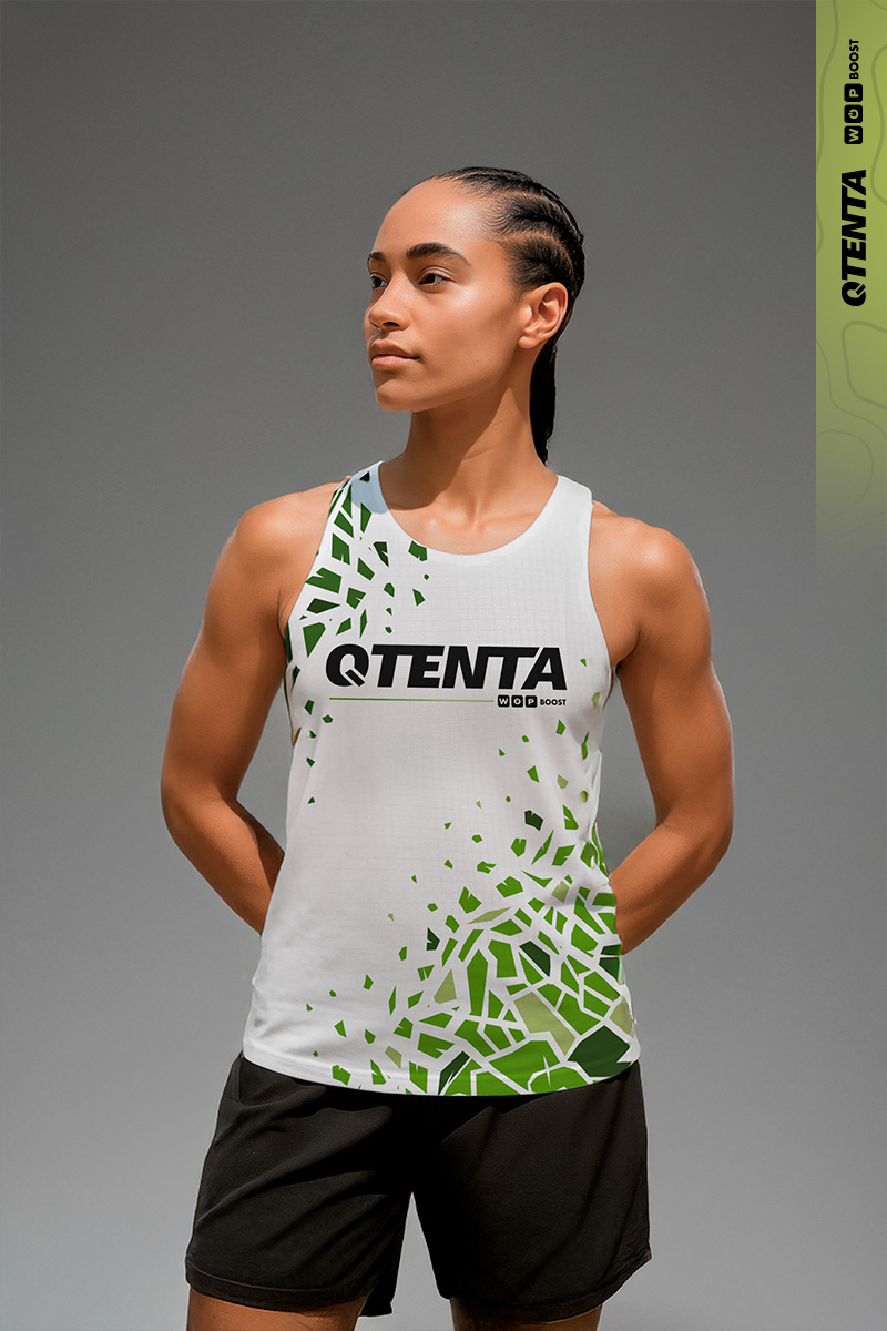 Camiseta Técnica de tirantes 'No excuses' Mujer