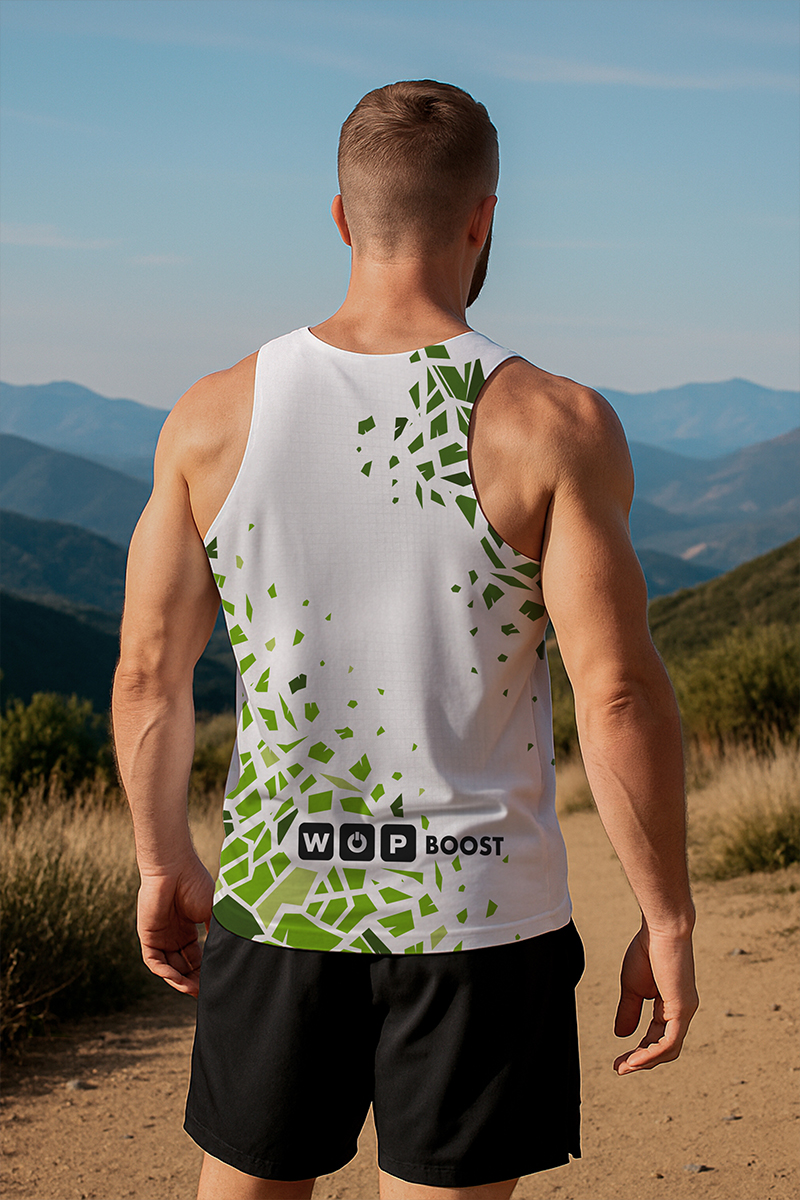 Camiseta Técnica de tirantes 'No excuses' Hombre - Imagen 3
