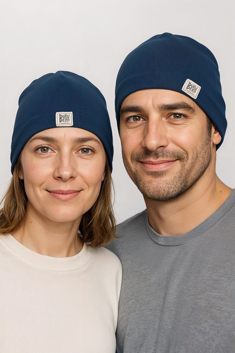 Gorro BuruBero azul marino - Imagen 2