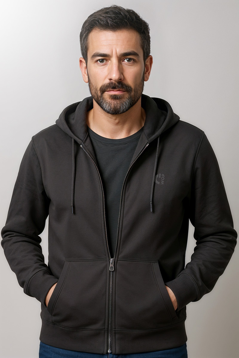 Sudadera WOP con gorro y cremallera - Imagen 3