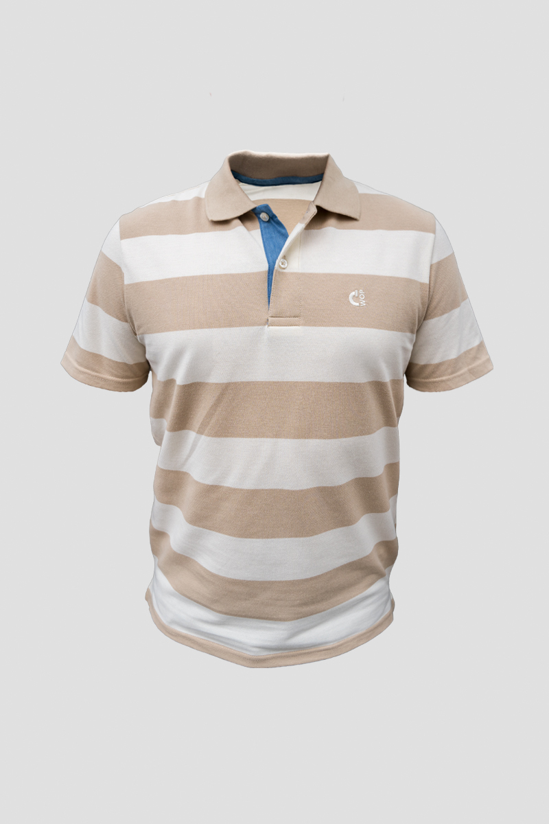 Polo rugby WOP Beige Hombre